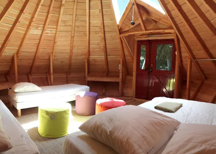 Luxury tent Tipis Du Petit Buisson